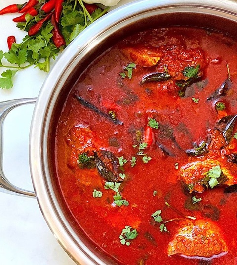 Spicy Fresh Fish Curry
